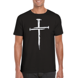 Cross Black rundhalsad t-shirt 5005