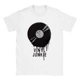 Vinyl Junkie rundhalsad t-shirt 5341