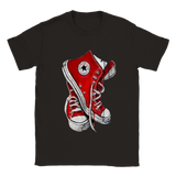 Red Con rundhalsad t-shirt 5382