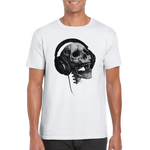 Klassisk skull rundhalsad t-shirt 5023