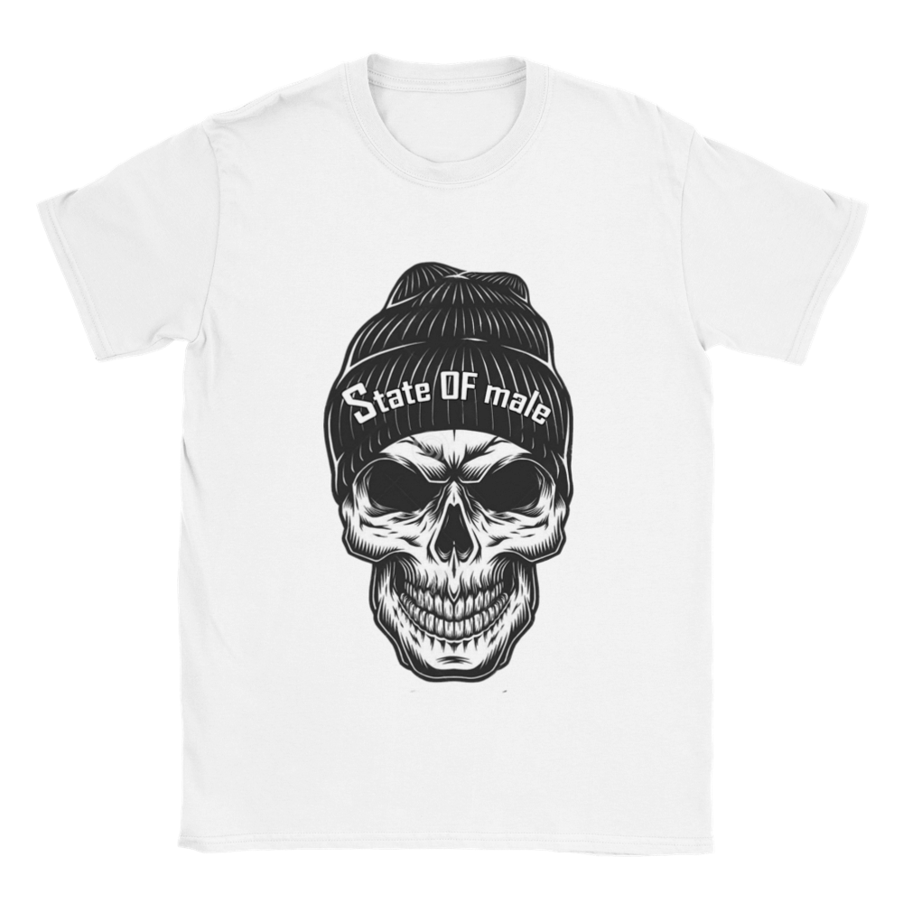 State skull  rundhalsad t-shirt 5214