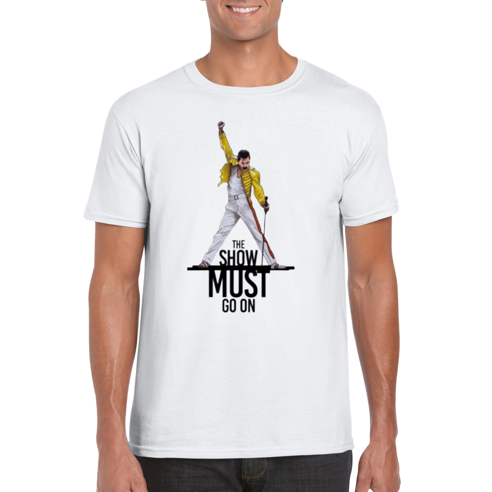 Show must go on t-shirt 5267