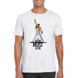 Show must go on rundhalsad t-shirt 5267