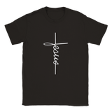 Jesuscross rundhalsad t-shirt 5056