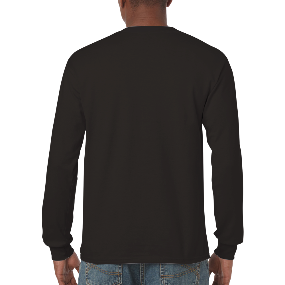 Badass Dad black long sleeve t-shirt 5524