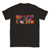 Peace rundhalsad t-shirt 5210