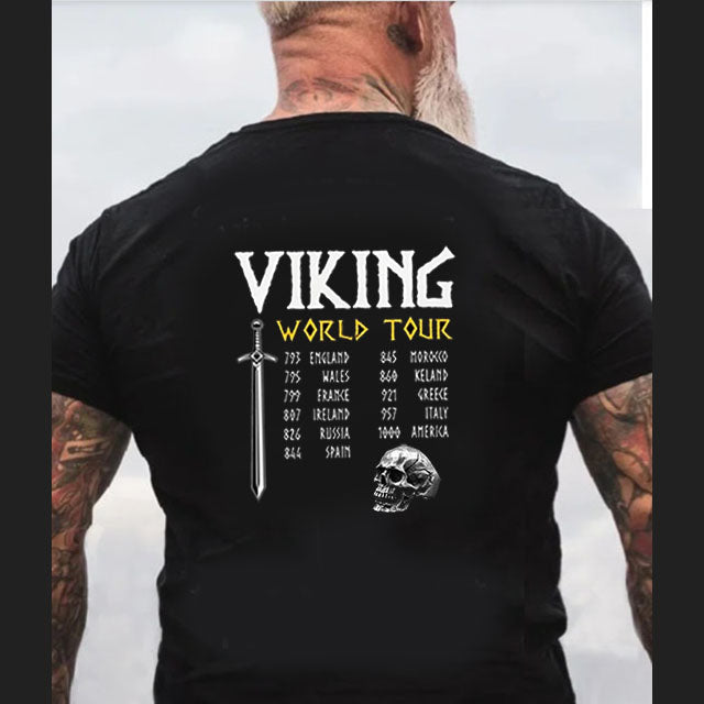 VikingTour ryggtryck  t-shirt 5071