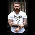 Badass dad rundhalsad t-shirt 5001