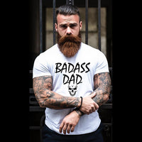 Badass dad rundhalsad t-shirt 5001