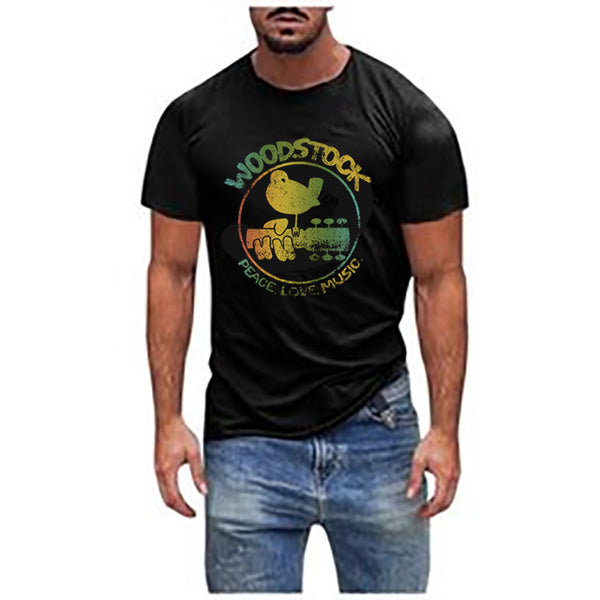 Woodstock rundhalsad t-shirt 5046